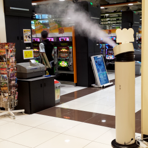 空間除菌消臭機 エア・フォース 事例