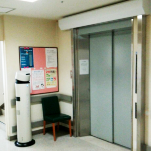 院内感染予防にエアフォース